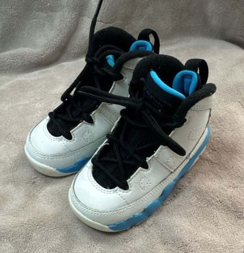 Air Jordan 9 Retro TD Powder Blue Toddler Shoes 401812-101